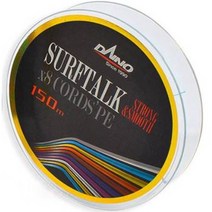 다이노 서프토크 다이니마 P E 라인 민물낚시 목줄 8합사 3.0호, 혼합색