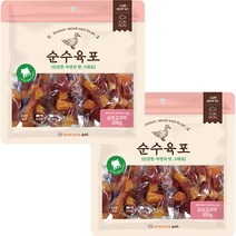 프레셔스펫 강아지 순수 육포 300g, 오리 + 고구마, 2개