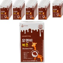 모앤비키즈 우유 140ml, 24개, 초코맛