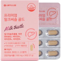 서울약사신협 프리미엄 밀크씨슬 골드 27g, 30정, 1개