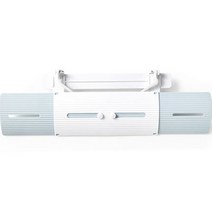 알포유 냉난방 벽걸이 에어컨 바람막이 화이트블루, 1개