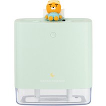 카카오프렌즈 릴렉싱 듀얼 대용량 LED 무드등 가습기 1.2L 라이언, WKFHF-RYAN-RELAX