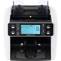 대형 LCD 프론트로드방식 위폐감지 금액합산 저소음 컴팩트규격 지폐계수기, 1개, Qualmax BC-2500