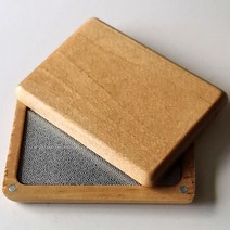 당구 큐손질 나무 샌딩 보드, 베이지