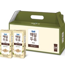 매일두유 99.9 가공두유 선물세트, 190ml, 24개