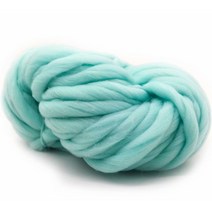 위튼 두꺼운 양모 뜨개질 DIY 털실, 1개, 민트
