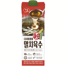 하림 순수한 다시마 야채 멸치육수, 1000ml, 1개