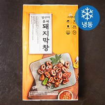 달구지푸드 훈제 돼지막창 300g + 된장소스 100g 세트 (냉동), 1세트
