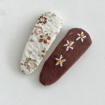 잔꽃 헤어핀 2종 세트