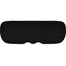 로드몬스터 포근하카 시트방석 다인용, 블랙, 1개