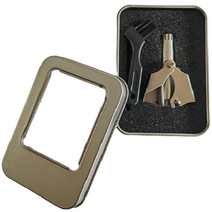 제이오 수동 미니 코털 제거기 + 케이스 세트, 실버, 1세트