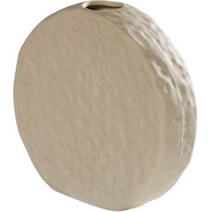 레트로 스탠드 북유럽풍 세라믹 촛대 캔들홀더 헤비라운드, 베이지