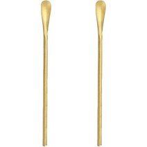 인블룸 슬림 롱 티스푼, 골드, 2개