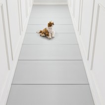 디팡 펫플레이 폴딩타입 강아지매트 100, 젤리 그레이