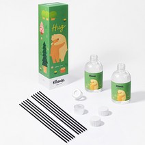 크리넥스 허그 디퓨저 200ml x 2p, 포레스트향