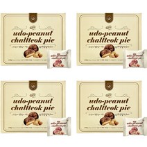 우도땅콩 찰떡파이 12p, 258g, 4개