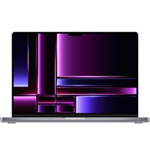 Apple 2023 맥북 프로 16, 스페이스그레이, M2 Pro 12코어, 512GB, 16GB, MAC OS, Z1740003M