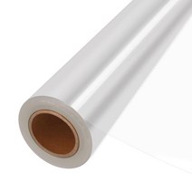 양면 실리콘이형필름 투명필름 100mic 580mm x 100m, 1개