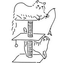 나음다름 포인트 벽 꾸미기 스티커 B, 블랙