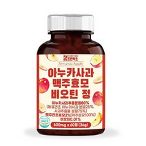 조은약초 아누카 사과 맥주효모 비오틴 정 36g, 1개, 60정
