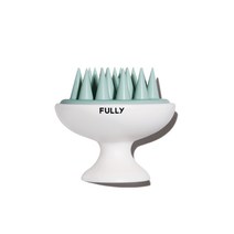 풀리 두피 샴푸 브러쉬, 그린, 1개