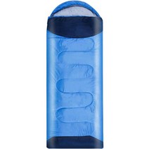 앤도 북극 보온 침낭 1.35kg, 스카이블루, 1개