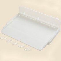 알짬스토어 접이식 베드 사이드 테이블 접이식, 04 화이트