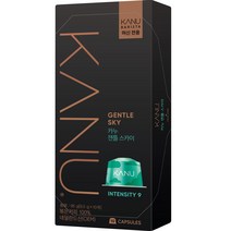 카누 바리스타 머신 전용 캡슐커피 젠틀스카이, 95g, 10개, 1개