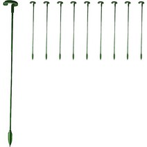 라베람 원예 식물 지지대 소 17cm 1세트, 10개