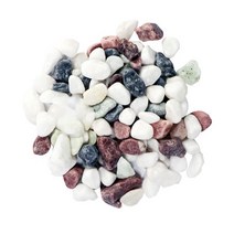 화분월드 인테리어 오색 자갈 10~12mm 1.5kg, 1개