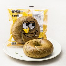 바질 베이글, 120g, 2개