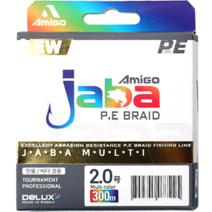 아미고 자바합사 문어 낚싯줄 300m, 멀티컬러