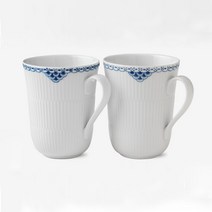 로얄코펜하겐 프린세스 머그세트 330ml, 2개