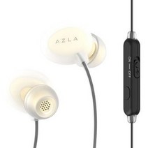 아즈라 실리콘 LT 타입 아이폰용 이어폰, ASE-500, 화이트