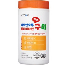 아토앤오투 유아용 멀티비타민 구미, 1개, 300g