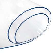 커버팩토리 책상 식탁 테이블 유리대용 투명매트, 투명, 2mm x 100cm x 70cm