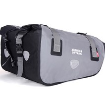 OSAH 오토바이 드라이팩 방수 새들백 좌 20L + 우 20L 세트 MBB-B40, 그레이(MBB-B40GY)