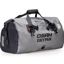 OSAH 오토바이 드라이팩 방수 테일 리어 시트백 60L MWB-B60, 그레이