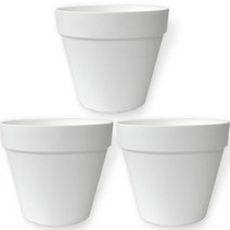 가벼운 플라스틱 토분 3p, 화이트