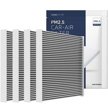 하나필터 PM2.5 자동차 에어컨 필터, HF-29, 4개