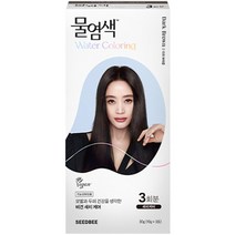 씨드비 물염색 3회분, 다크 브라운, 1개