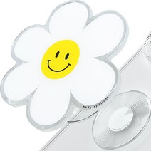 쏭스디자인 탈부착 아크릴 휴대폰 거치대 체인지톡, 큐트 데이지 S, 1개