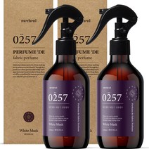 메르헨트 퍼퓸 드 섬유향수 룸스프레이 250ml, 화이트머스크, 2개