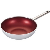 클래딘 베네핏 스텐 코팅 궁중팬 + 유리뚜겅 세트, 28cm, 1세트