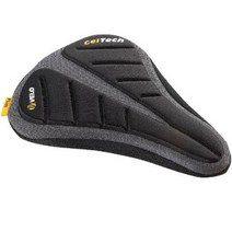 펠레스포츠 자전거 안장 커버, 블랙, 1개