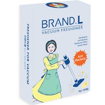 브랜드엘 청소기 탈취제 레몬향 5g x 10p, 1개
