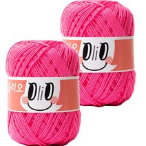 야나 올리오 뜨개실, 763 브라이트핑크, 2개