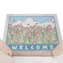 아임라인 현관코일매트 STYLE1 40 x 60 cm, 혼합색상, 1개