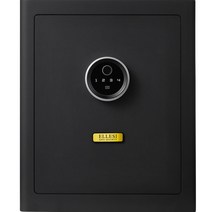 엘르시 지문인식 터치식 가정용 사무 소형 금고 ELS-400M, 블랙