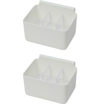 아리코 냉장고 보관 랙 2p, 화이트